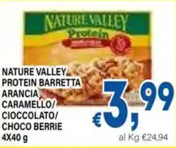 DEM Nature valley protein barretta arancia caramello cioccolato/ choco berrie offerta