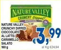 DEM Nature valley crunchy dipped cioccolato al latte/ caramello salato offerta