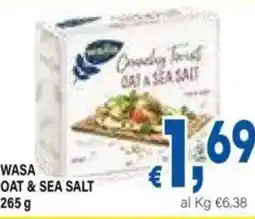 DEM Wasa oat & sea salt offerta