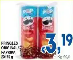 DEM Pringles original/ paprika offerta