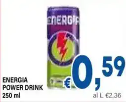 DEM Energia power drink offerta