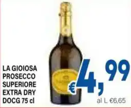 DEM La gioiosa prosecco superiore extra dry docg offerta