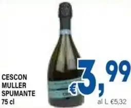 DEM Cescon muller spumante offerta
