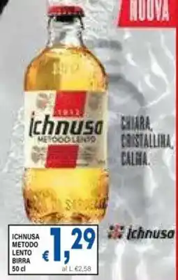 DEM Ichnusa metodo lento birra offerta
