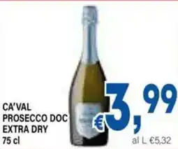 DEM Ca'val prosecco doc extra dry offerta
