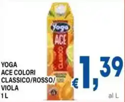 DEM Yoga ace colori classico/rosso/ viola offerta