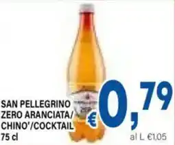 DEM San pellegrino zero aranciata/ chino'/cocktail offerta