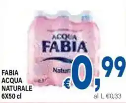 DEM Fabia acqua naturale offerta