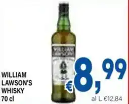DEM William lawson's whisky offerta