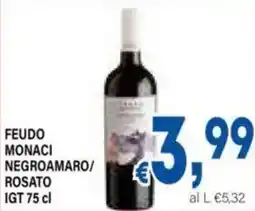DEM Feudo monaci negroamaro/ rosato igt offerta