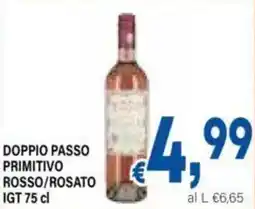 DEM Doppio passo primitivo rosso/rosato igt offerta