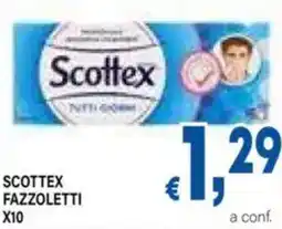 DEM Scottex fazzoletti x10 offerta