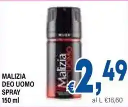 DEM Malizia deo uomo spray offerta