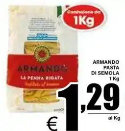 DEM Armando pasta di semola offerta