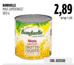 Carico Cash & Carry Bonduelle mais supersweet offerta