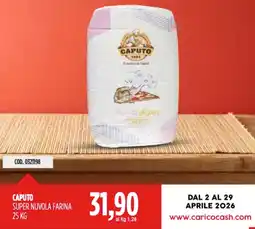Carico Cash & Carry Caputo super nuvola farina offerta