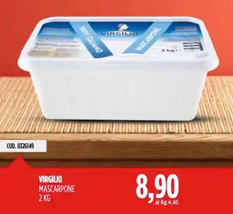 Carico Cash & Carry Virgilio mascarpone offerta