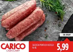 Carico Cash & Carry Salsiccia punta di coltello offerta