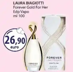 Acqua & Sapone LAURA BIAGIOTTI Forever Gold For Her Edp Vapo offerta