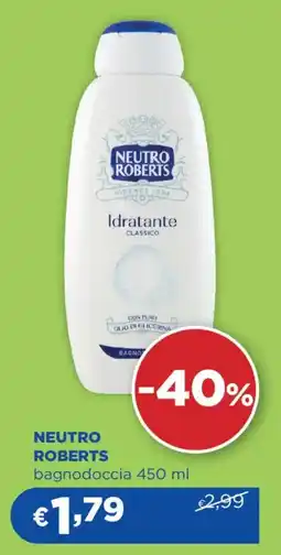 Acqua & Sapone NEUTRO ROBERTS bagnodoccia offerta