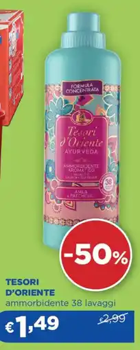 Acqua & Sapone TESORI D'ORIENTE ammorbidente offerta