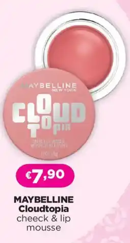 Acqua & Sapone MAYBELLINE Cloudtopia cheeck & lip mousse offerta