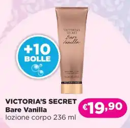 Acqua & Sapone VICTORIA'S SECRET Bare Vanilla lozione corpo offerta