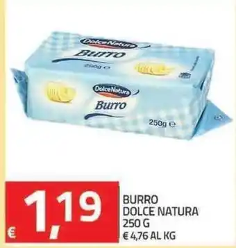 TuoDi Burro Dolce Natura 250g offerta