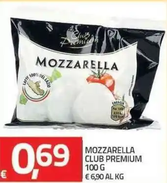 TuoDi Mozzarella Club Premium 100g offerta