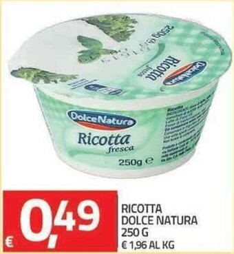 TuoDi Ricotta Dolce Natura 250g offerta