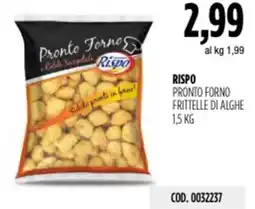 Carico Cash & Carry Rispo pronto forno frittelle di alghe offerta