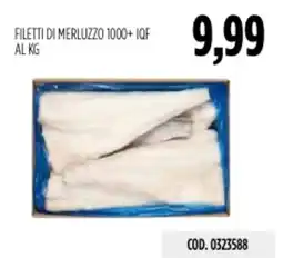Carico Cash & Carry Filetti di merluzzo 1000+ iqf offerta