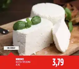Carico Cash & Carry Beneduce ricotta tipo roma offerta