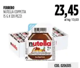 Carico Cash & Carry Ferrero nutella coppetta offerta