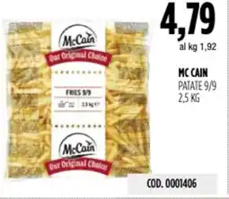 Carico Cash & Carry Mccain patate 9/9 offerta