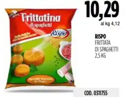 Carico Cash & Carry Rispo frittata di spaghetti offerta