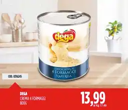 Carico Cash & Carry Dega crema 4 formaggi offerta