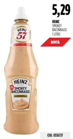 Carico Cash & Carry Heinz smokey baconnaise offerta