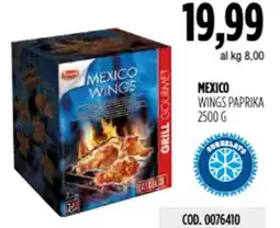 Carico Cash & Carry Mexico wings paprika offerta