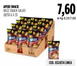 Carico Cash & Carry Aperi snack wizz snack salati offerta