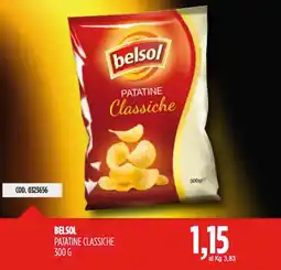Carico Cash & Carry Belsol patatine classiche offerta