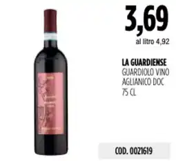 Carico Cash & Carry La guardiense guardiolo vino aglianico doc offerta