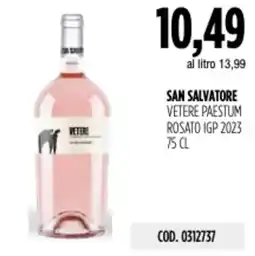 Carico Cash & Carry San salvatore vetere paestum rosato igp offerta