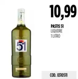Carico Cash & Carry Pastis 51 liquore offerta