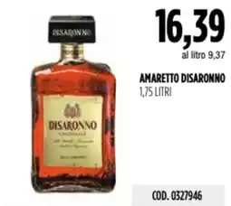 Carico Cash & Carry Amaretto disaronno offerta