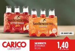 Carico Cash & Carry San benedetto bitter/ginger offerta