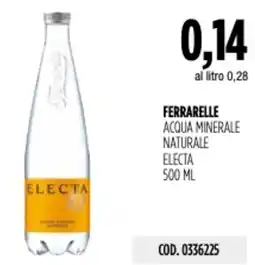 Carico Cash & Carry Ferrarelle acqua minerale naturale electa offerta
