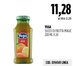Carico Cash & Carry Yoga succo di frutta magic offerta
