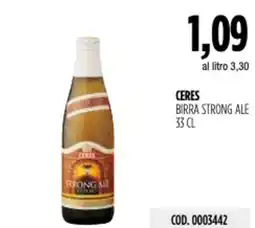 Carico Cash & Carry Ceres birra strong ale offerta