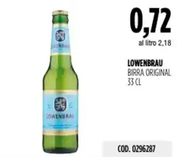Carico Cash & Carry Lowenbrau birra original offerta